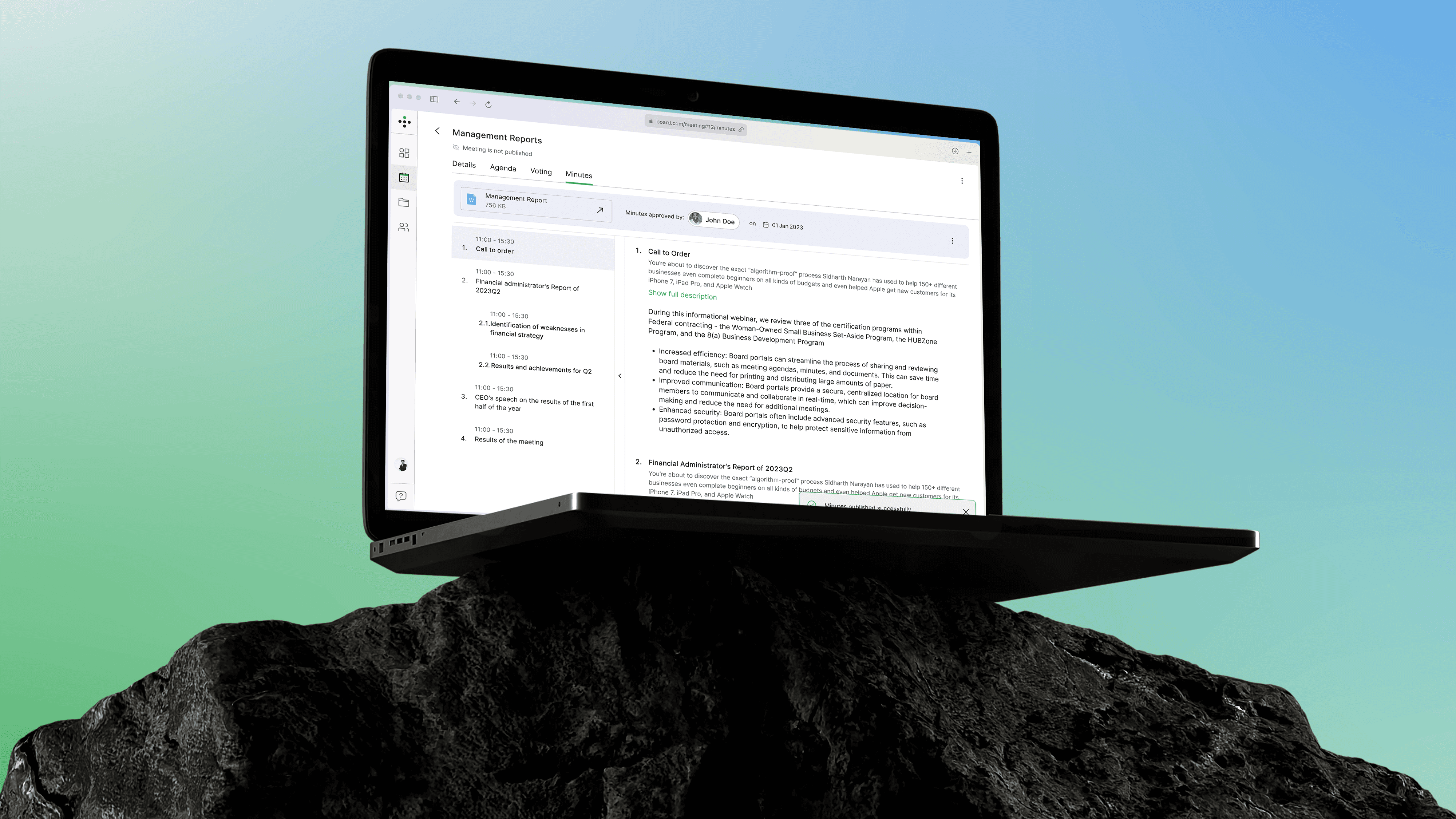 Board Secretary's Swiss Knife