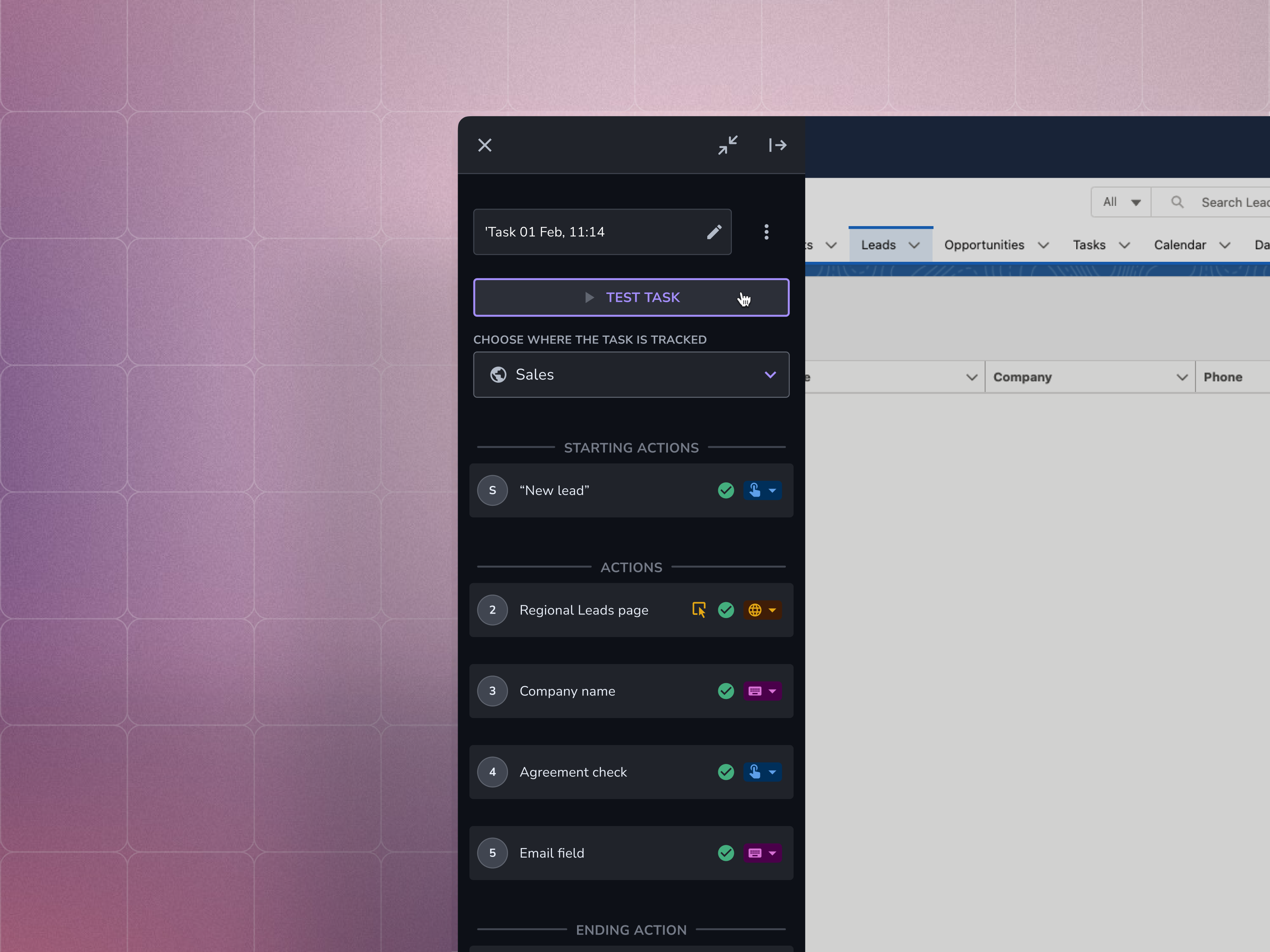 User flow trackers